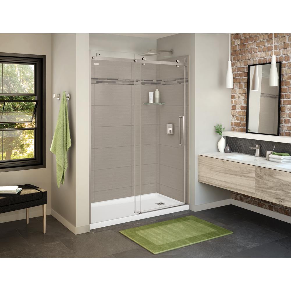 MAAX Utile Origin 32 in. x 60 in. x 83.5 in. Right Drain Alcove Shower ...