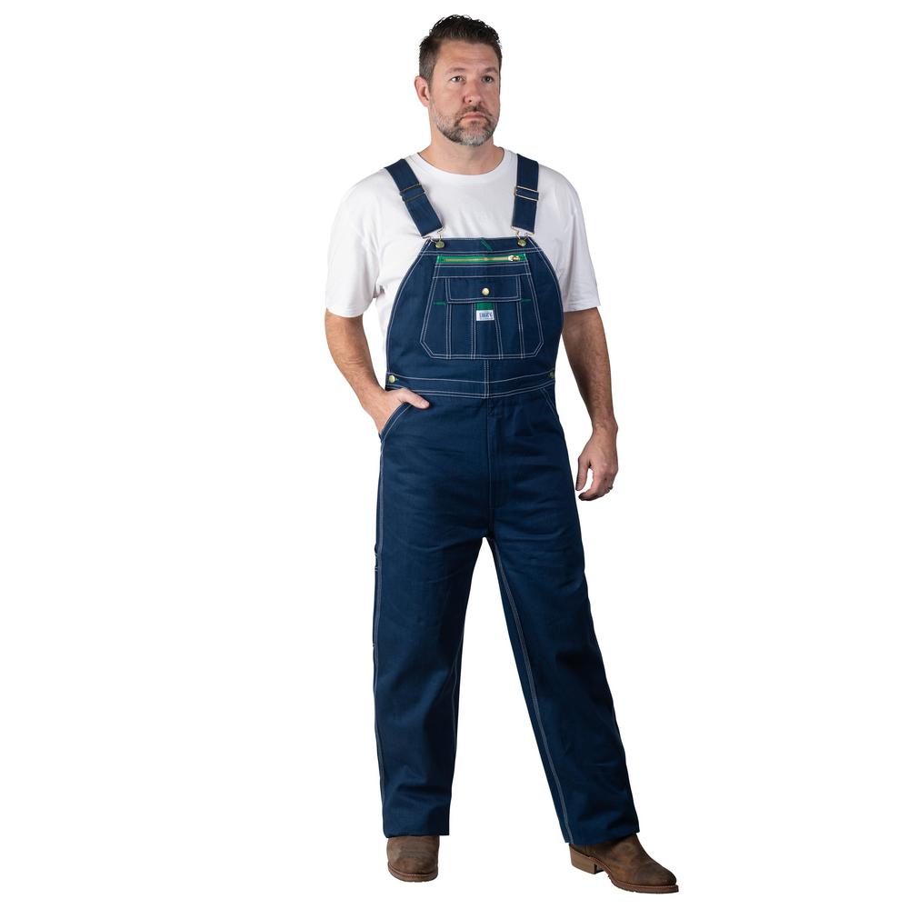 blue bib overalls