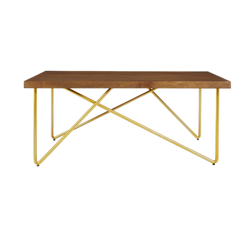 walnut effect light gray coffee table