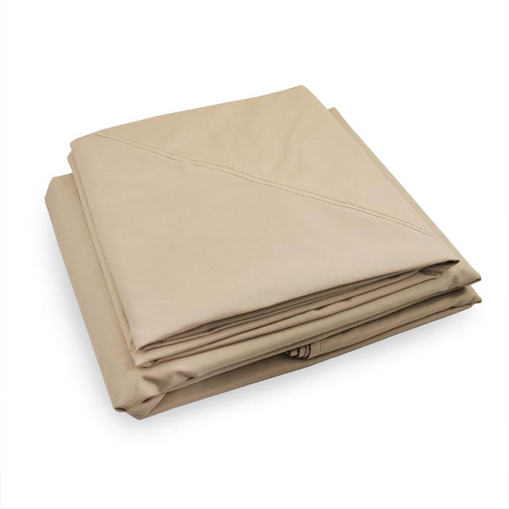 Garden Winds Patio Furniture Outdoors The Home Depot Riplock 350 Beige Replacement Canopy Top Cover And Side Mosquito Netting Set For 10 Ft