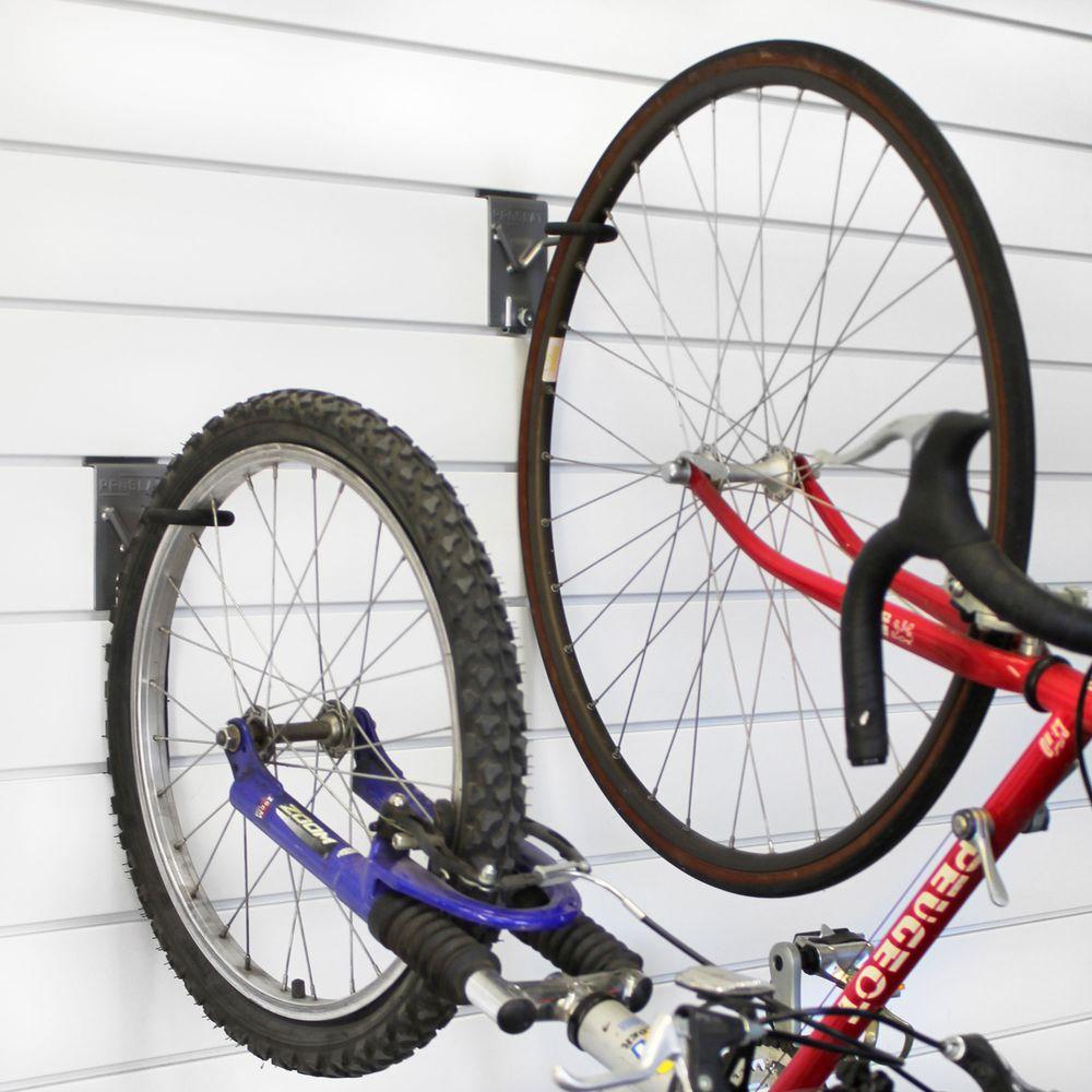 vertical bike hooks for garage