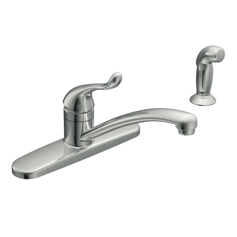 Moen 67315c Integra One Handle Pullout Kitchen Or Laundry Faucet
