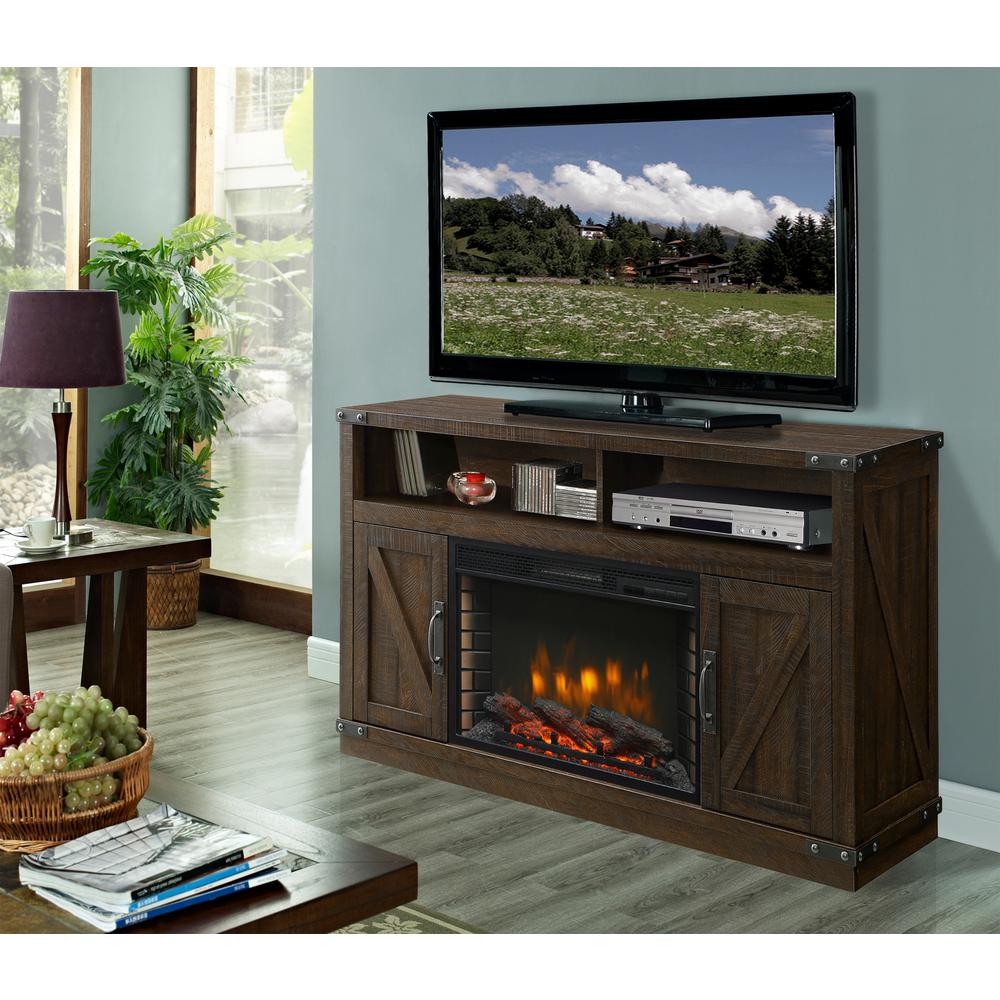 Muskoka Aberfoyle 53 In Freestanding Electric Fireplace Tv Stand Rustic Brown 370 05 200 The Home Depot Muskoka Aberfoyle 53 In Freestanding, Muskoka Sloan Fireplace Reviews