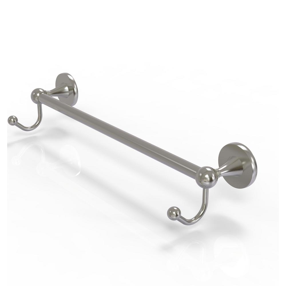 Allied Brass Shadwell Collection 18 in. Towel Bar with Integrated Hooks
