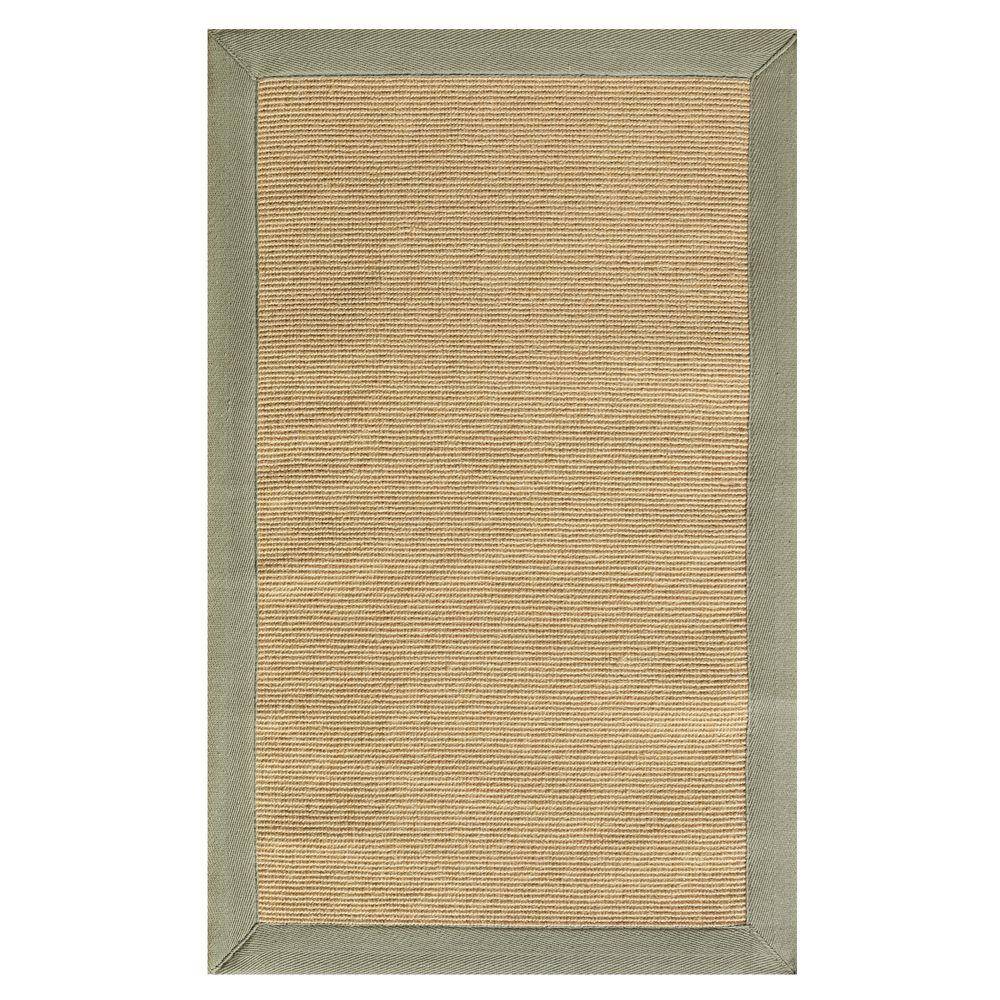  Home  Decorators  Collection  Banded Jute  Natural 8 ft x 11 
