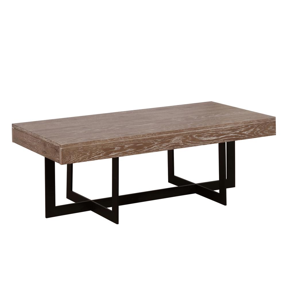Furniture Of America Celeste Gray Wash Coffee Table Idf Furniture Of America Celeste Gray Wash Coffee Table Idf