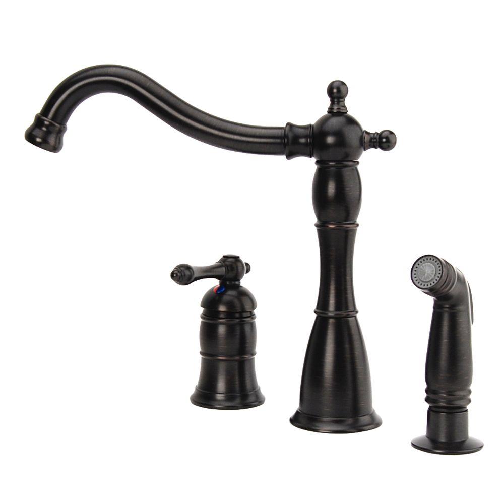 Oil Rubbed Bronze Fontaine Standard Spout Faucets Mff Bvrk3 Orb 64 1000 