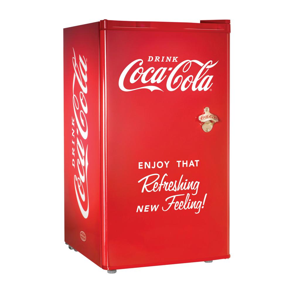 nostalgia coca cola refrigerator