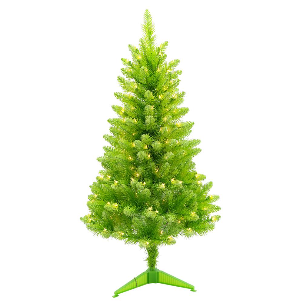 Puleo International Puleo International 4 ft. PreLit Fashion Green