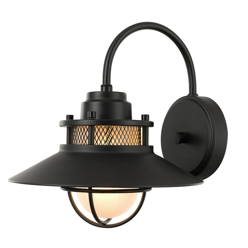 Titan Lighting Portside Outdoor Matte Black Wall Sconce-TN ...