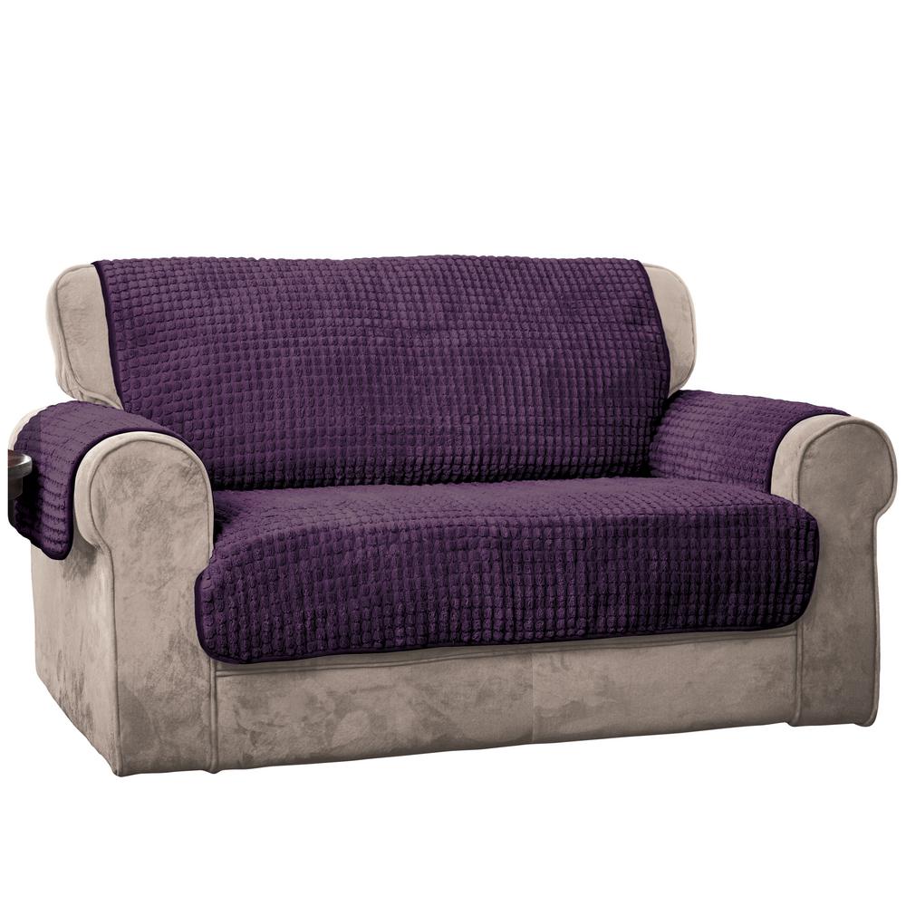 Purple Puff Sofa Furniture Protector 9050sofapurp The Home Depot Purple Puff Sofa Furniture Protector
