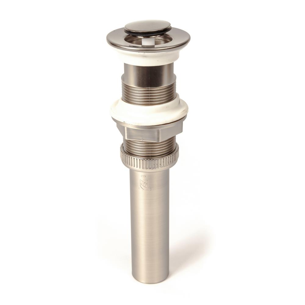 PF WaterWorks 11/4 in. DecoDRAIN Push Closing (Flushed Cap) PopUp