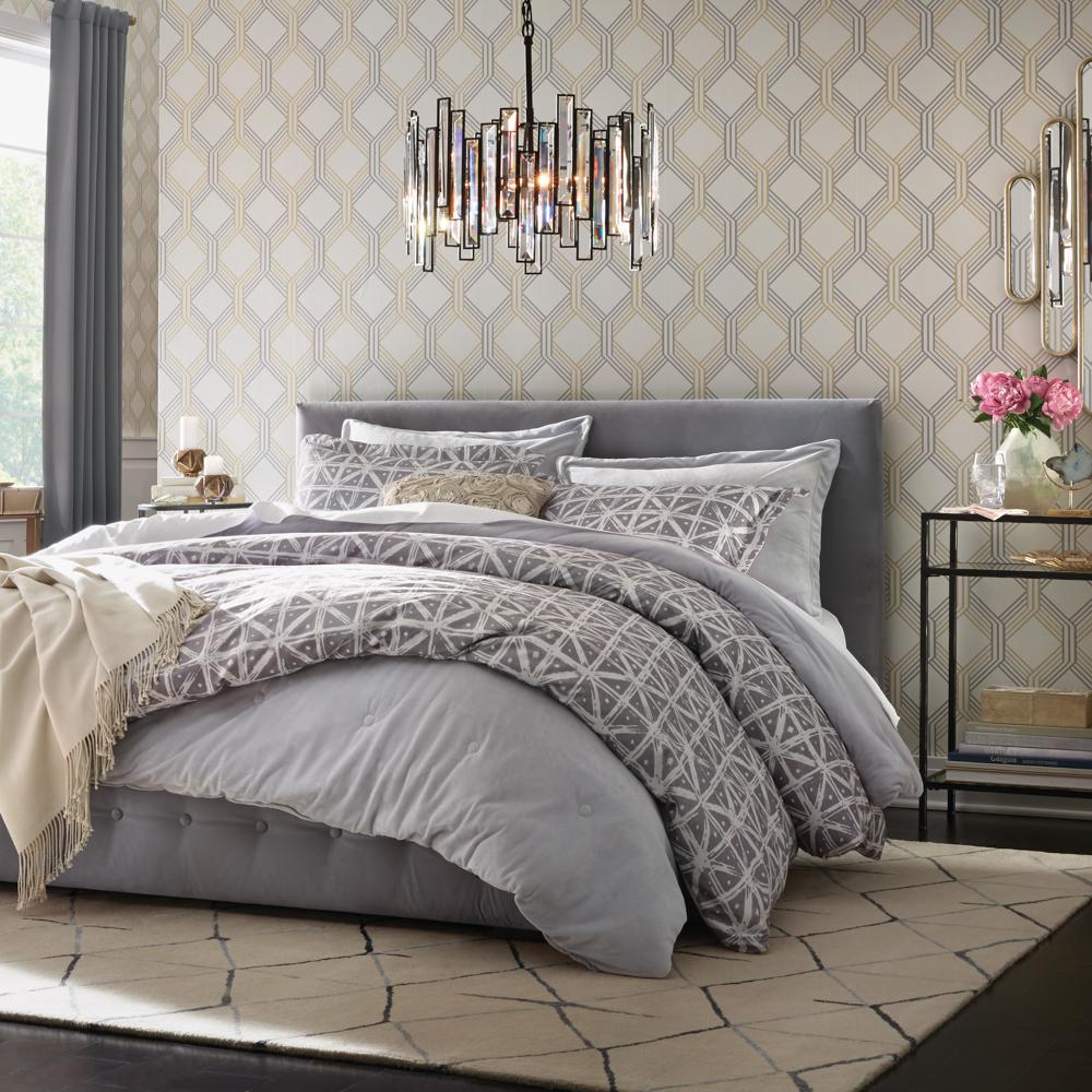 Vintage Glam Bedroom Bedroom The Home Depot