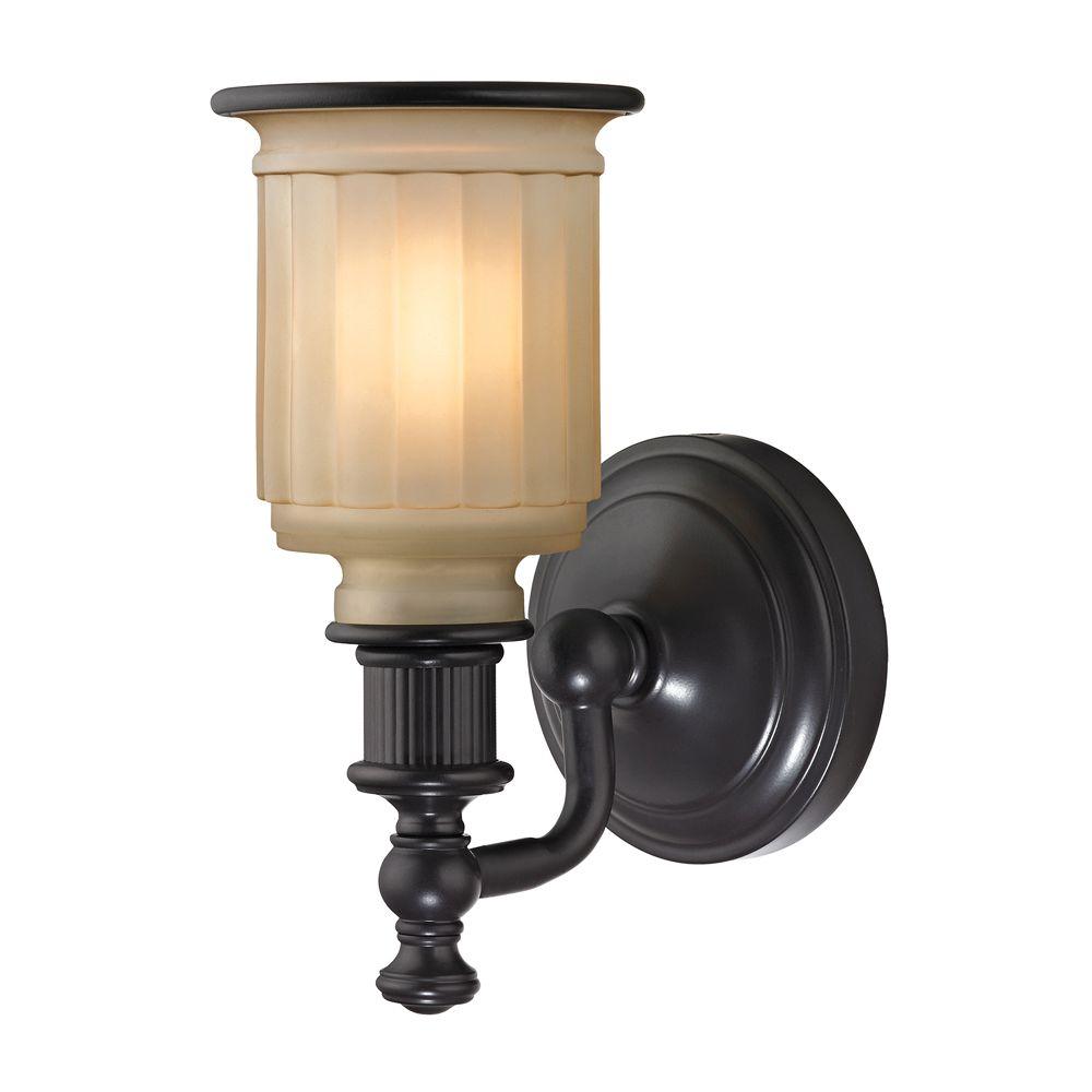 An Lighting Kildare 1 Light Oil Rubbed Bronze Bath An Lighting Kildare 1 Light Oil Rubbed Bronze Bath