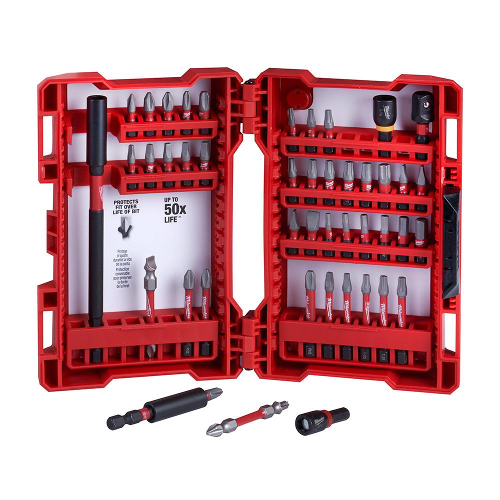 Dia Milwaukee SHOCKWAVE 15//64 in x 4-1//8 in L Titanium RED HELIX Drill Bi