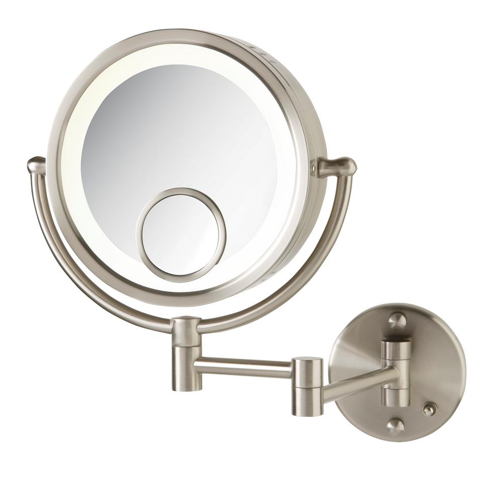 wall makeup mirror