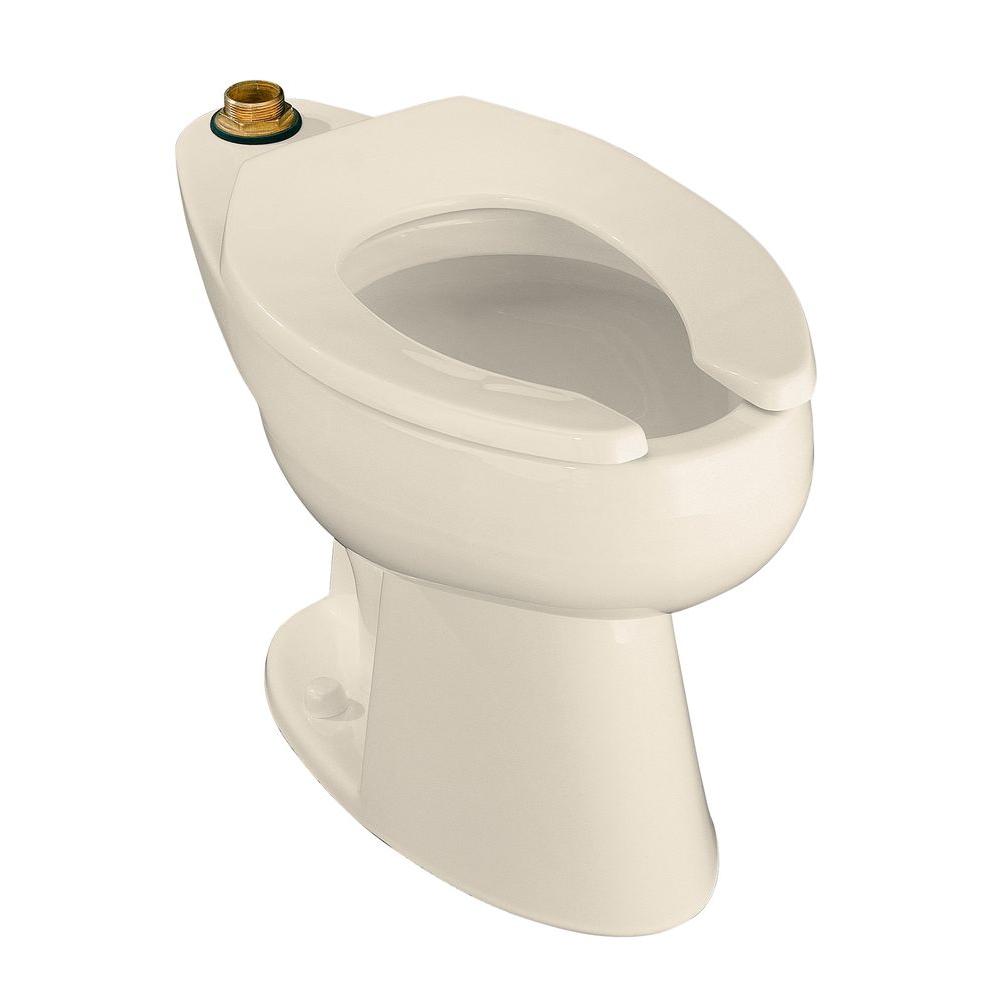 KOHLER Highcliff Elongated Toilet Bowl Only in AlmondK436847 The Home Depot