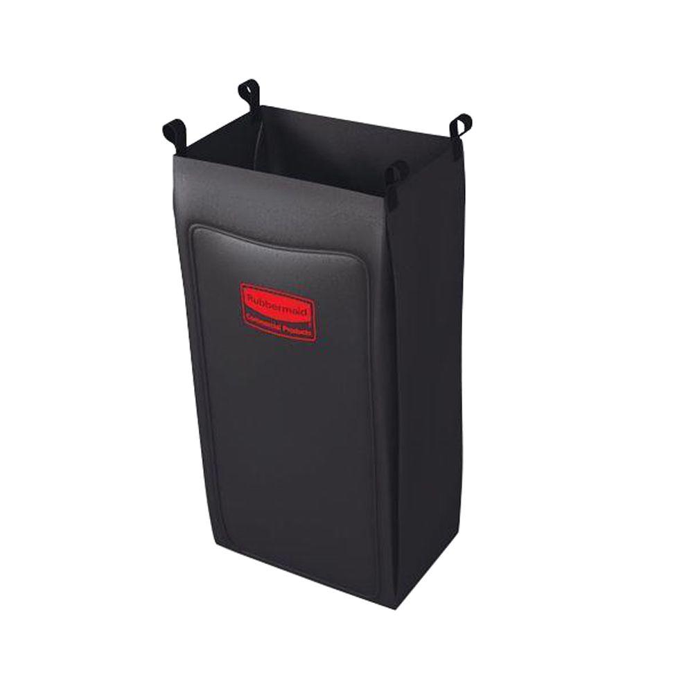 Rubbermaid Commercial Products Executive Series Heavy Duty Canvas Rubbermaid Commercial Products Executive Series Heavy Duty Canvas Vinyl Lined Bag For Housekeeping Carts