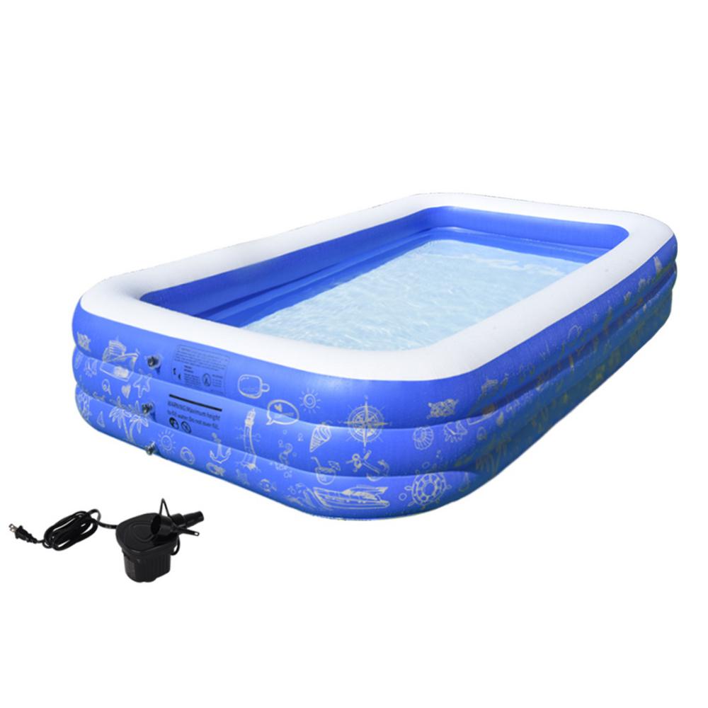 4 foot deep inflatable pool