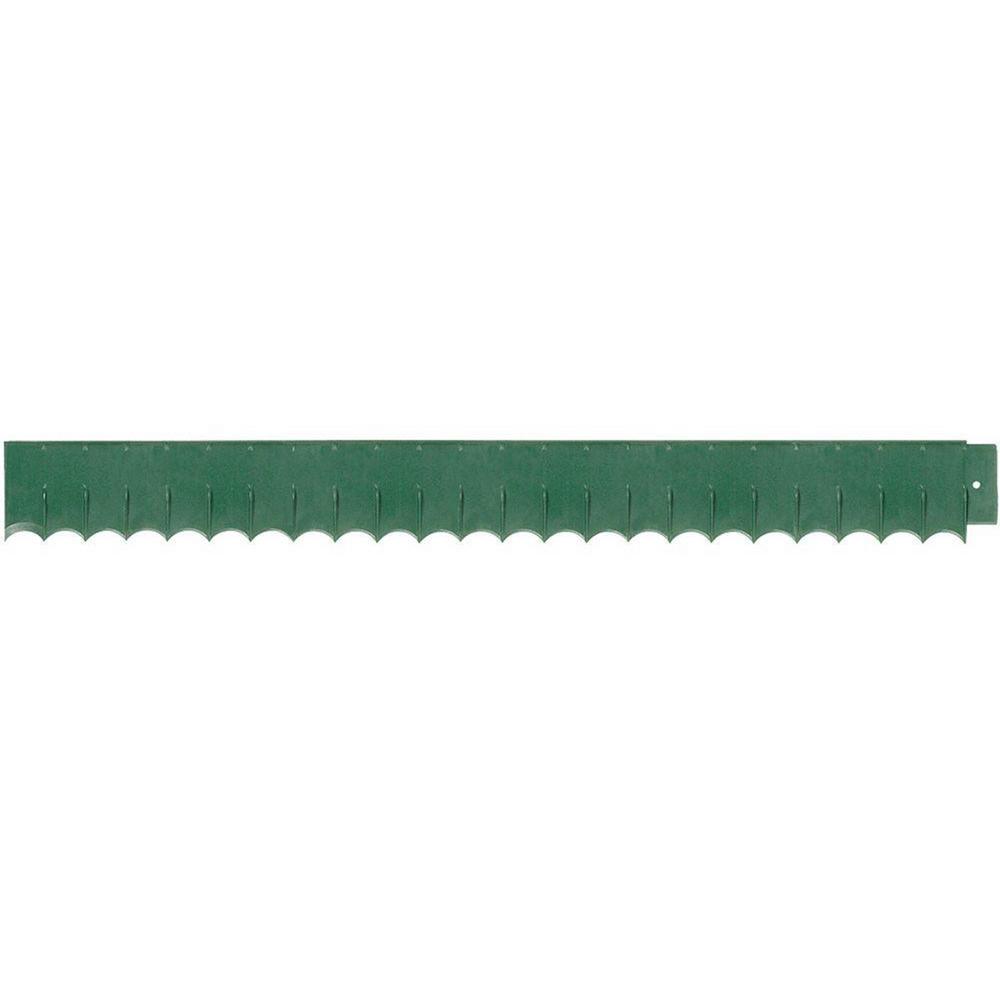 Master Mark 4 ft. Green Flexible Plastic Garden Edging