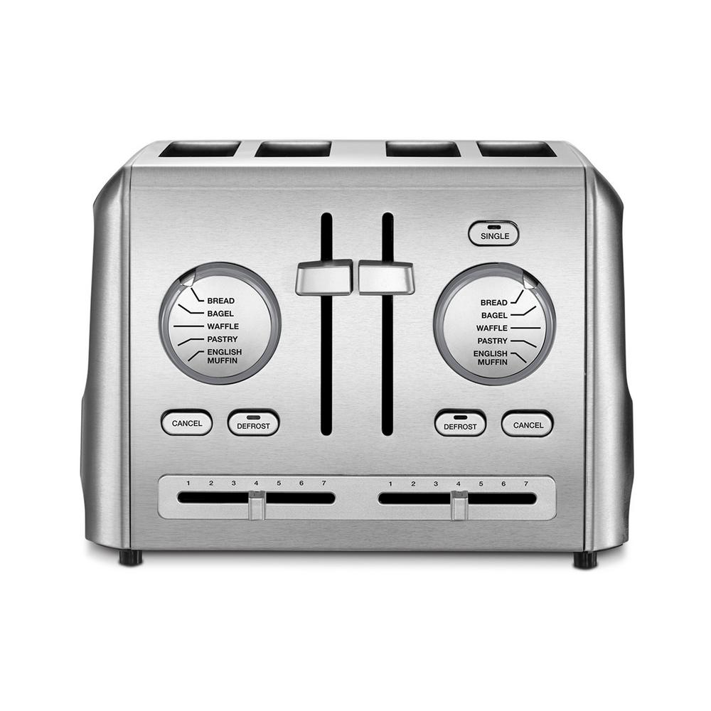 Cuisinart 4Slice Stainless Steel Custom Select Toaster CPT640 The