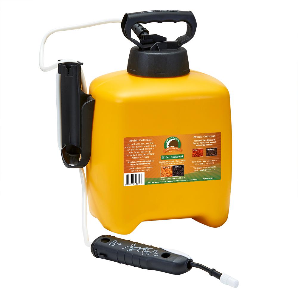 colorant sprayer gal scentsational mulch bark loaded operated grass battery pre