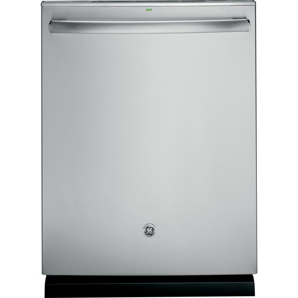 Ge Adora Top Control Dishwasher In Stainless Steel With Dimensions