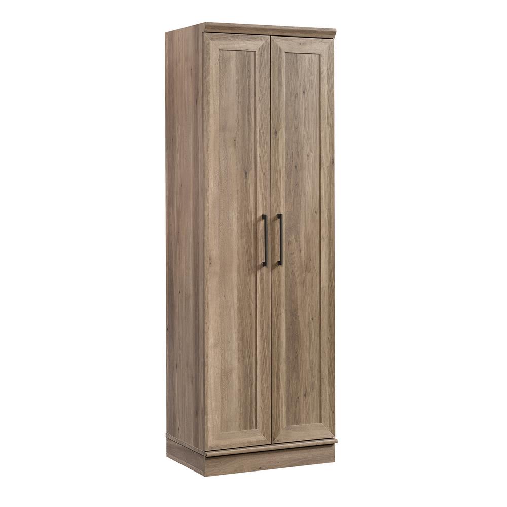 Sauder Homeplus 23 In Salt Oak Wide Storage Cabinet 422426 The