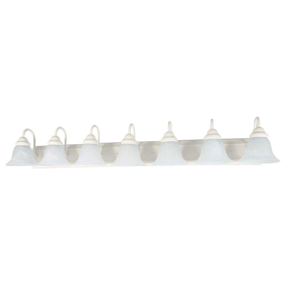 7 Light Vanity Lighting Lighting The Home Depot