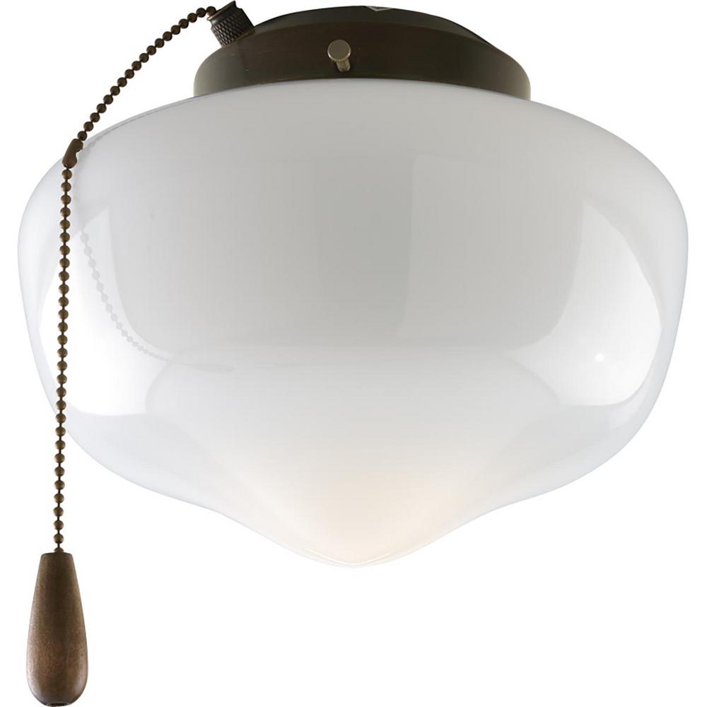 Progress Lighting Fan Light Kits Collection 1 Antique Bronze Fan Light Kits Collection 1 Antique Bronze Ceiling Kit