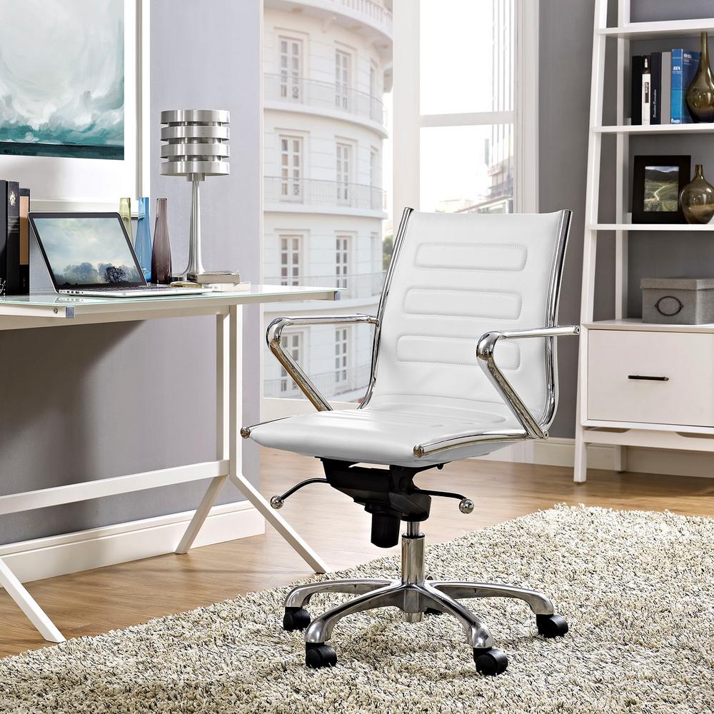 Oxford White Office Chair-1970900410 - The Home Depot
