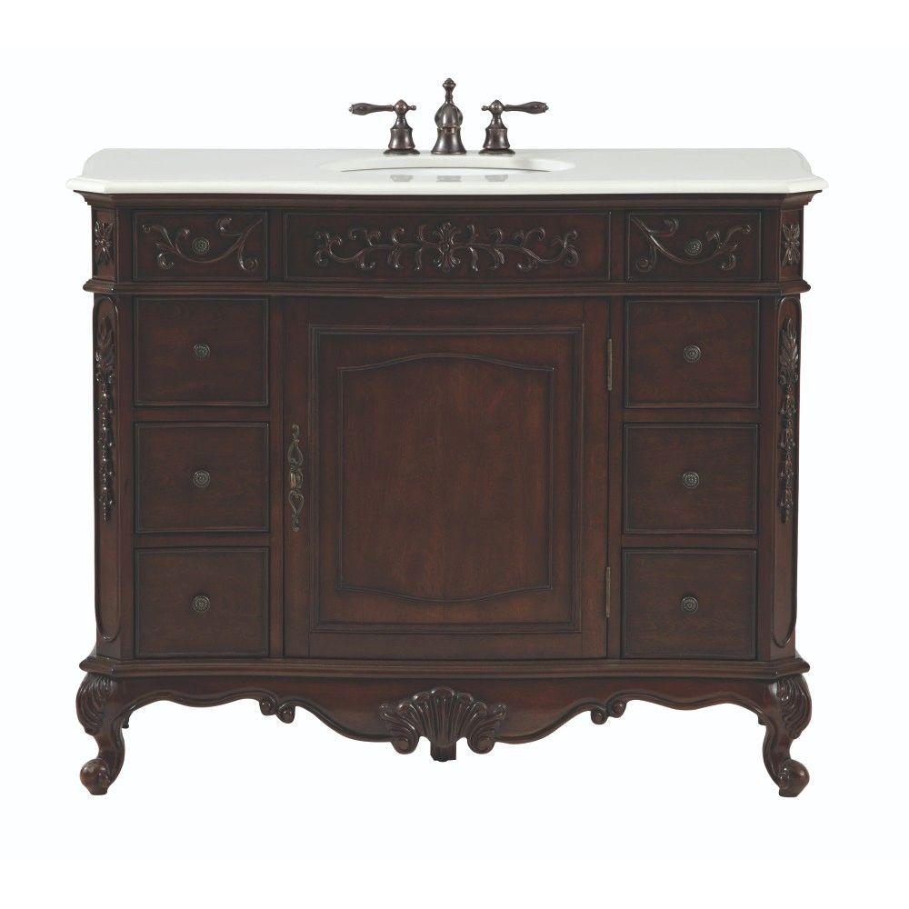 Home Decorators Collection Winslow 45 in. W Bath Vanity in