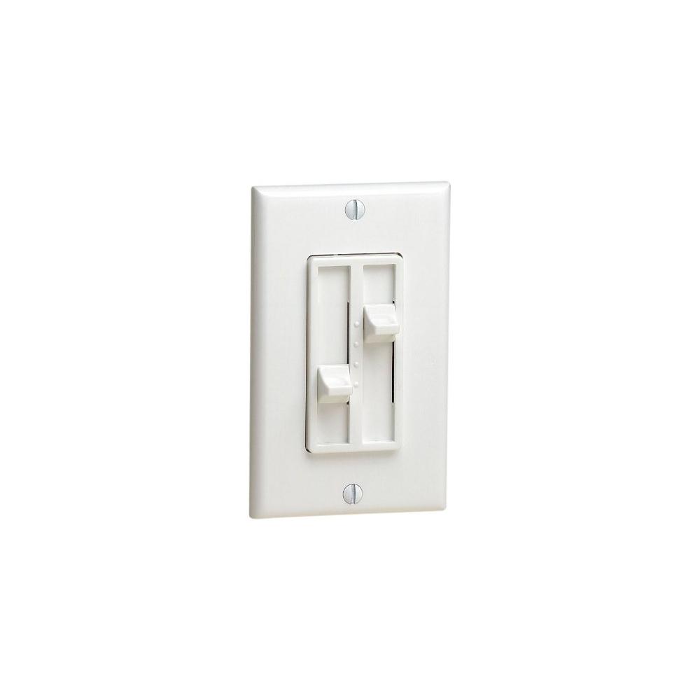 Leviton Decora InWall Humidity Sensor & Fan Control, 3 A, Single Pole