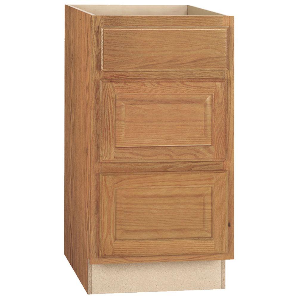 Hampton Bay Hampton Assembled 18x34.5x24 in. Drawer Base Kitchen