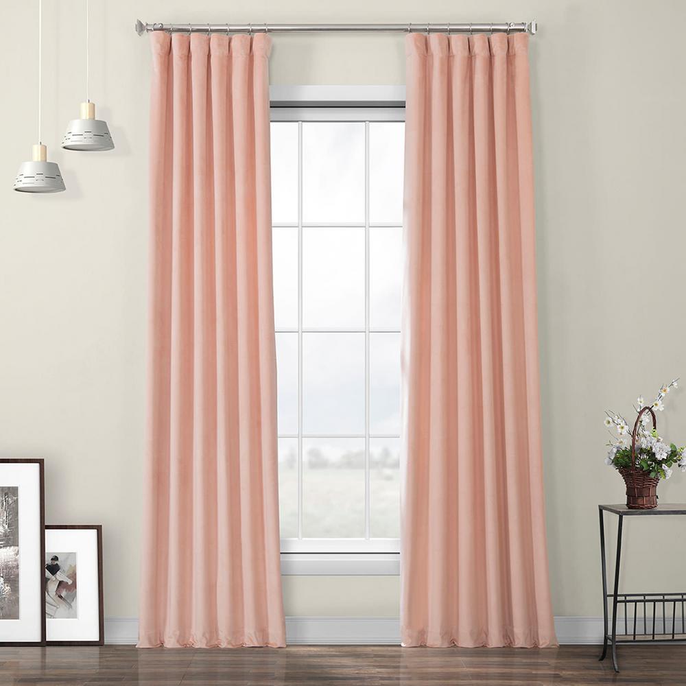 Peach Blossom Curtains Drapes Window Treatments The Home Depot