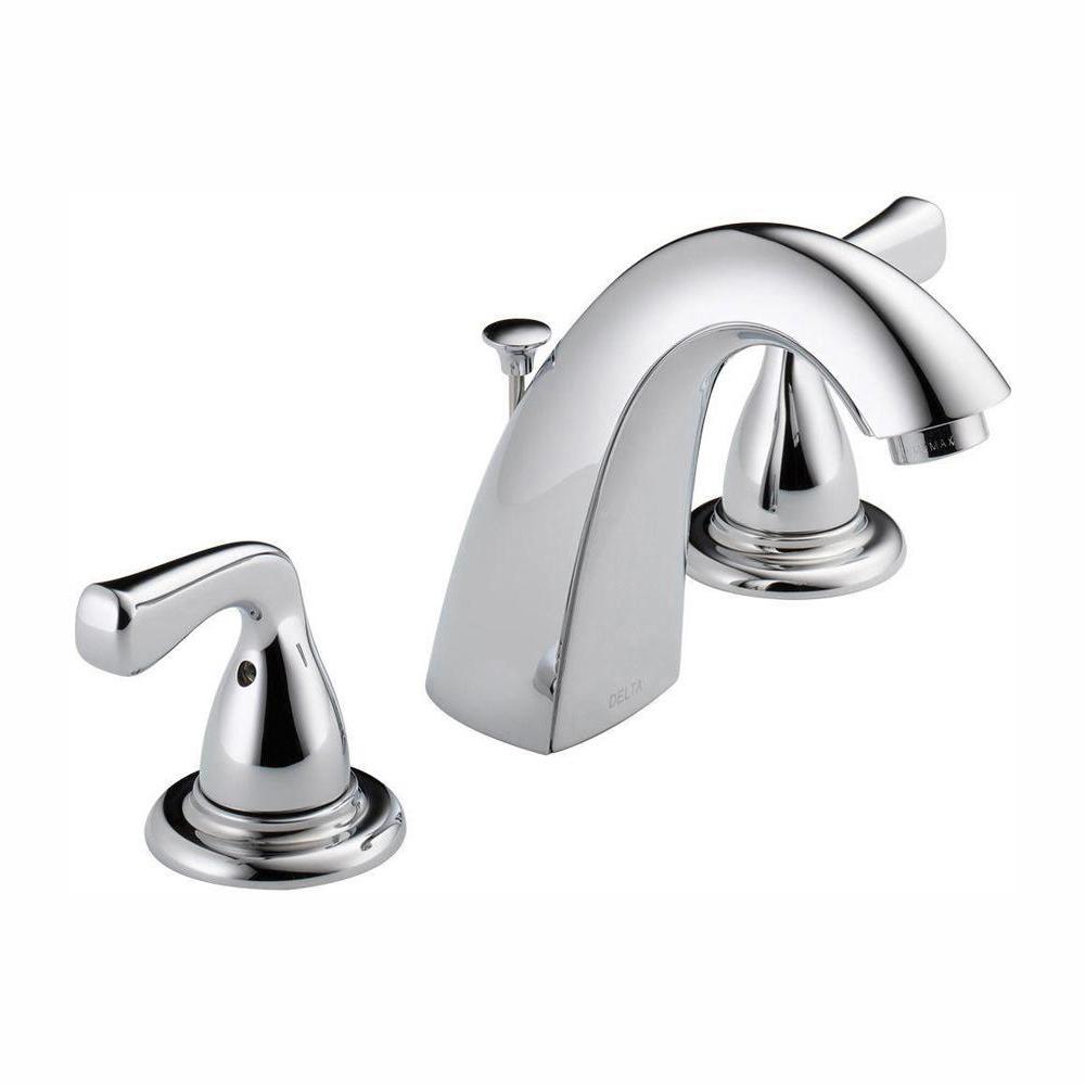 Delta Porter 8 in. Widespread 2Handle Bathroom Faucet in Chrome