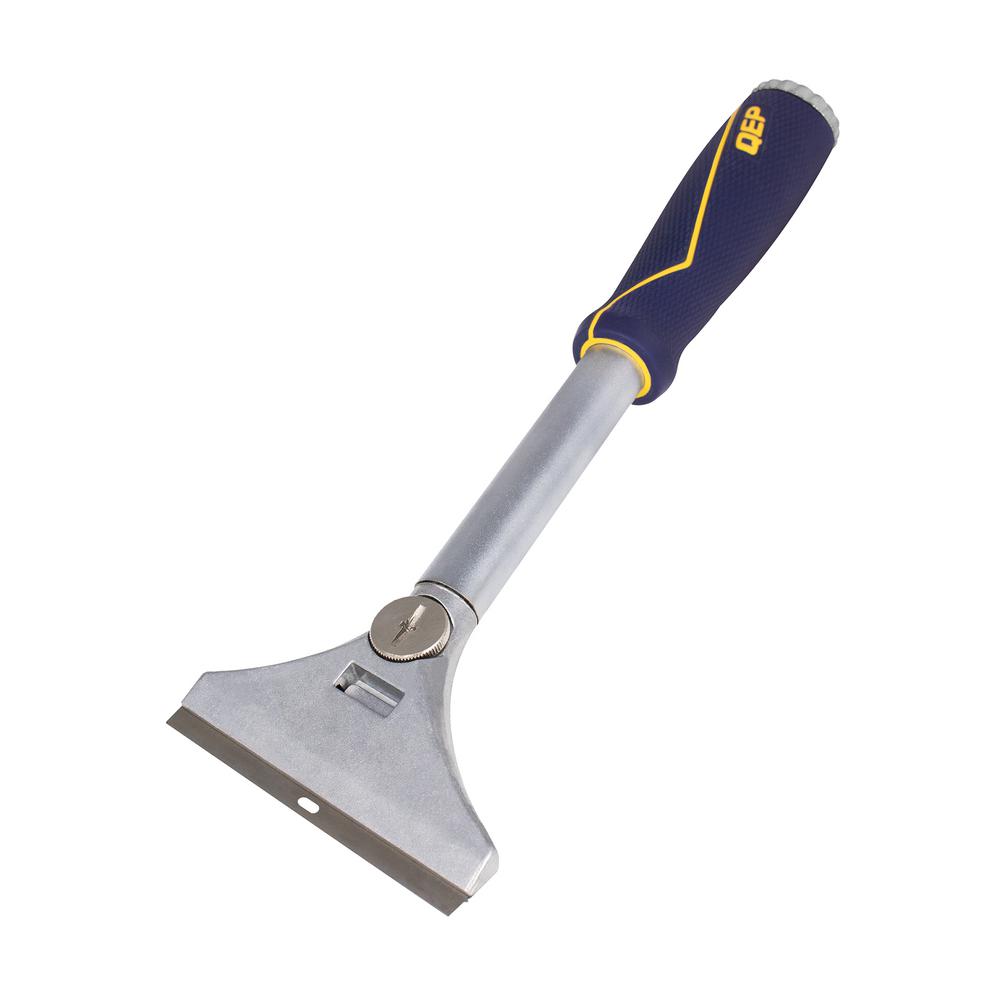 H x 4 in W Metal Razor Scraper QEP 13.5 in