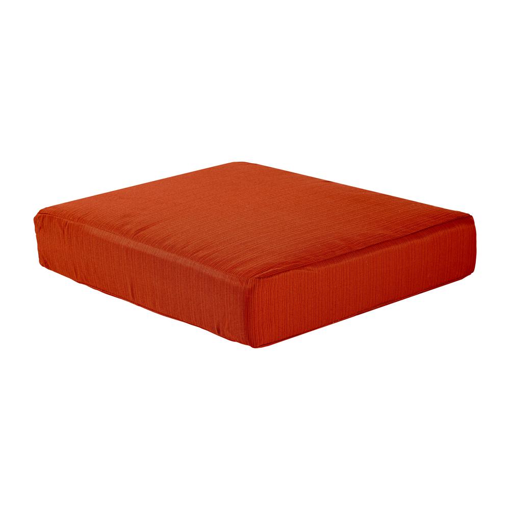 Hampton Bay Quarry Red Replacement Cushion For The Martha Stewart