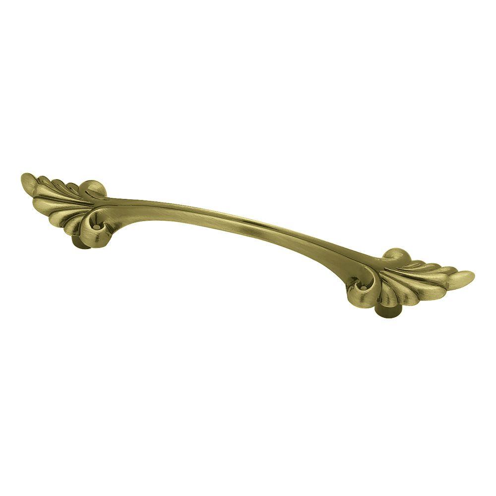 Liberty 3 in. (76mm) Antique Brass Traditional Bow PullP73000H