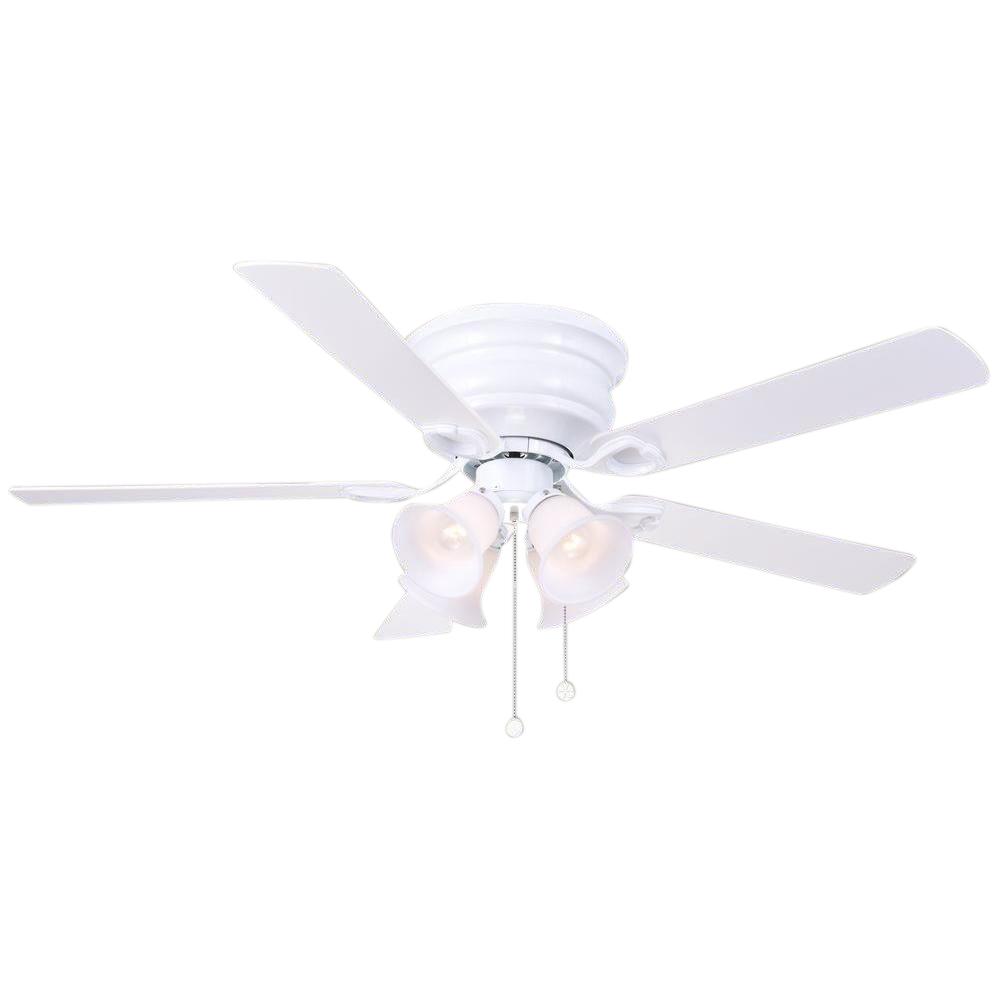 4 Lights Ceiling Fans With Lights Ceiling Fans The Home Depot