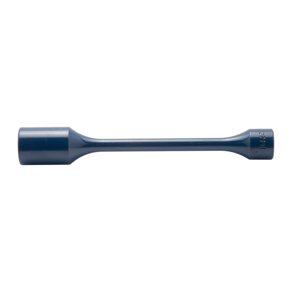 Steelman 50065 1//2-Inch Drive x 21mm 60 ft-lb Torque Stick Black
