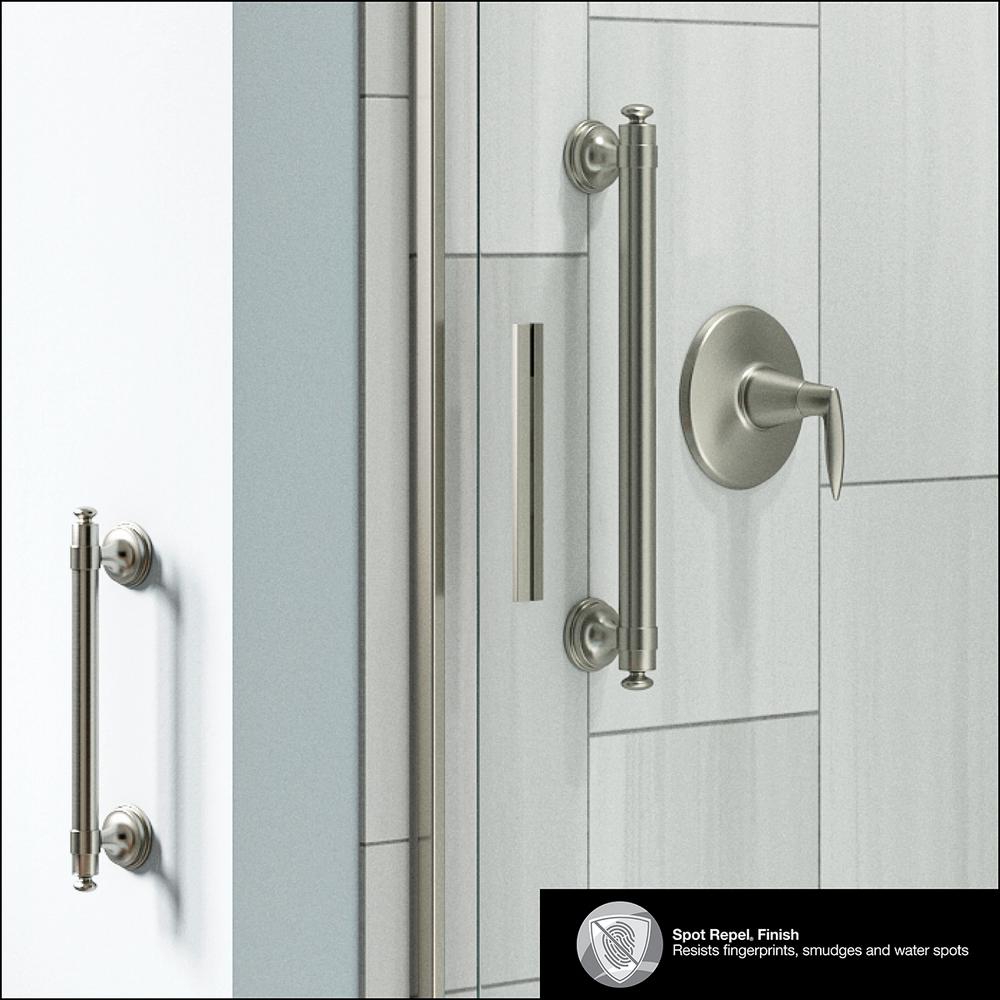KOHLER Carmichael 16 in. Grab Bar in Vibrant Brushed Nickel eXtremes