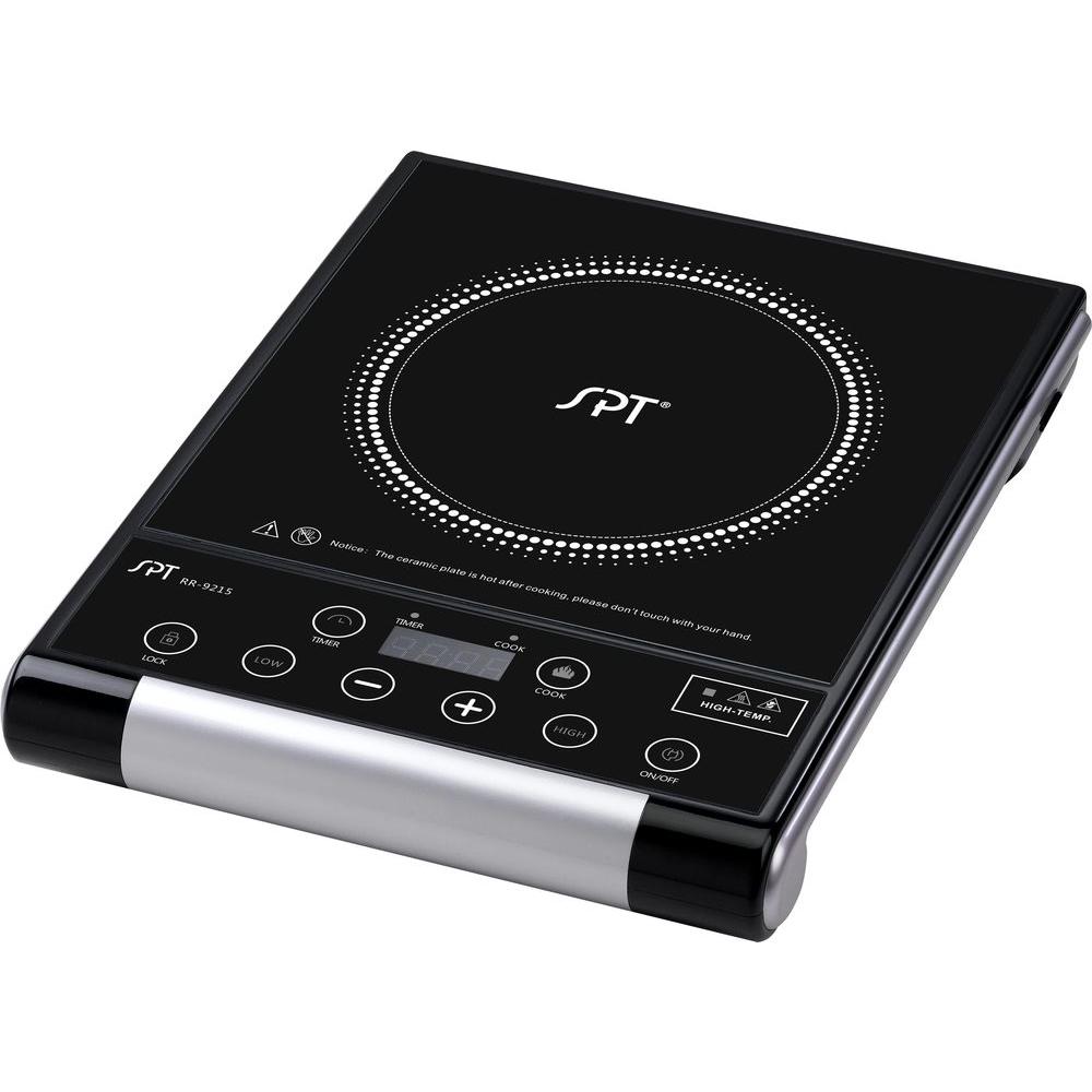 Spt Single Burner 15 In Black Induction Hot Plate With