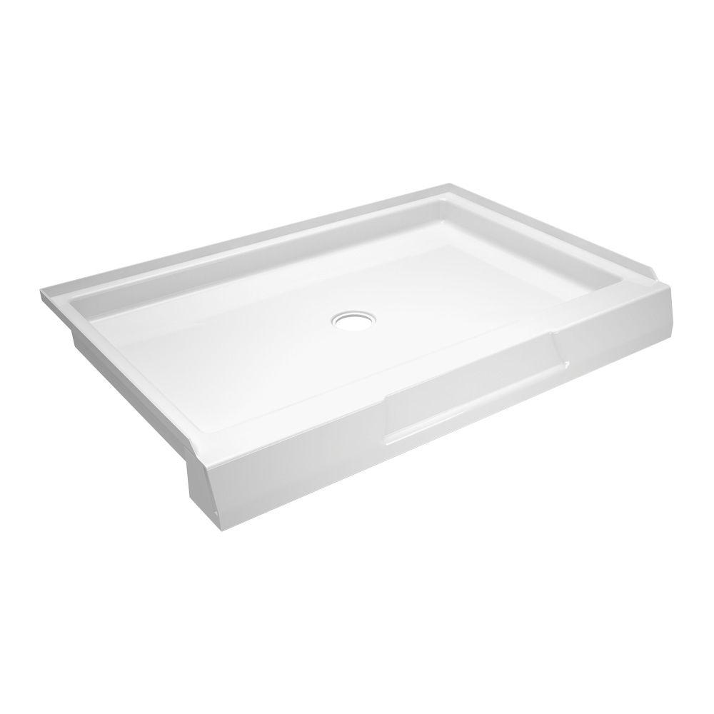 Aquatic Coronado 60 in. x 30 in. Single Threshold Gelcoat Shower Pan in