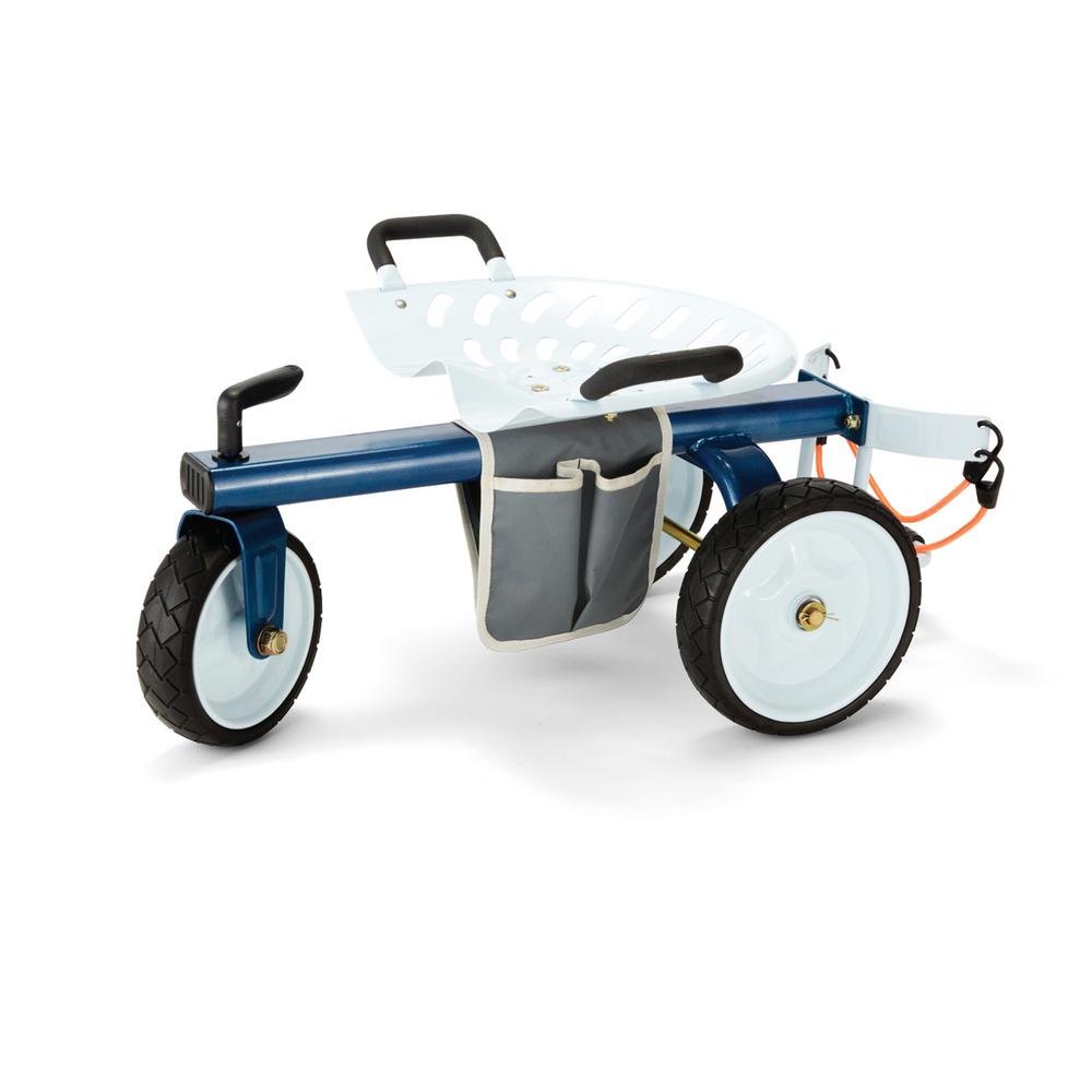 Gorilla Carts Rolling Garden Scooter Gor Rgc The Home Depot