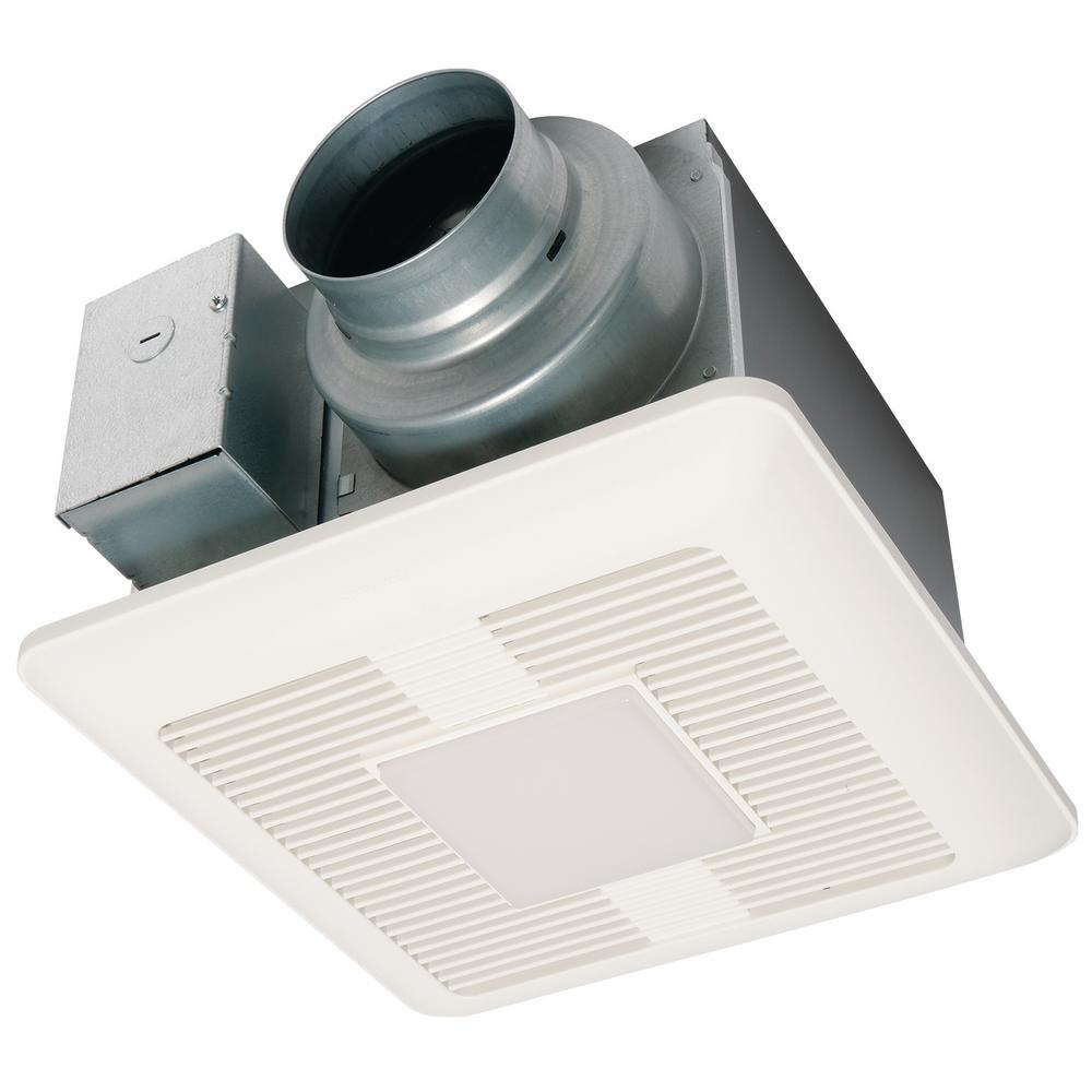 Panasonic WhisperCeiling DC fan with LED lights, PickA