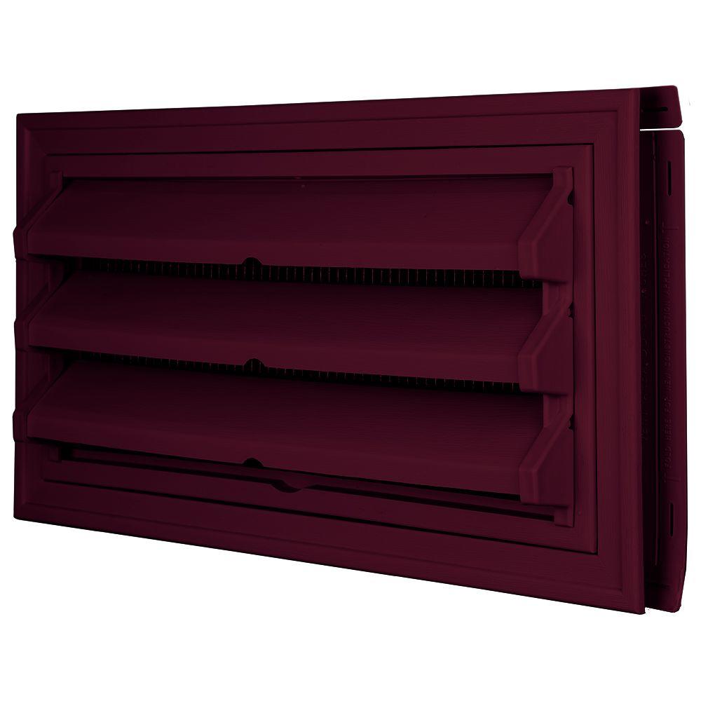 Builders Edge 93/8 in. x 171/2 in. Foundation Vent Kit with Trim Ring