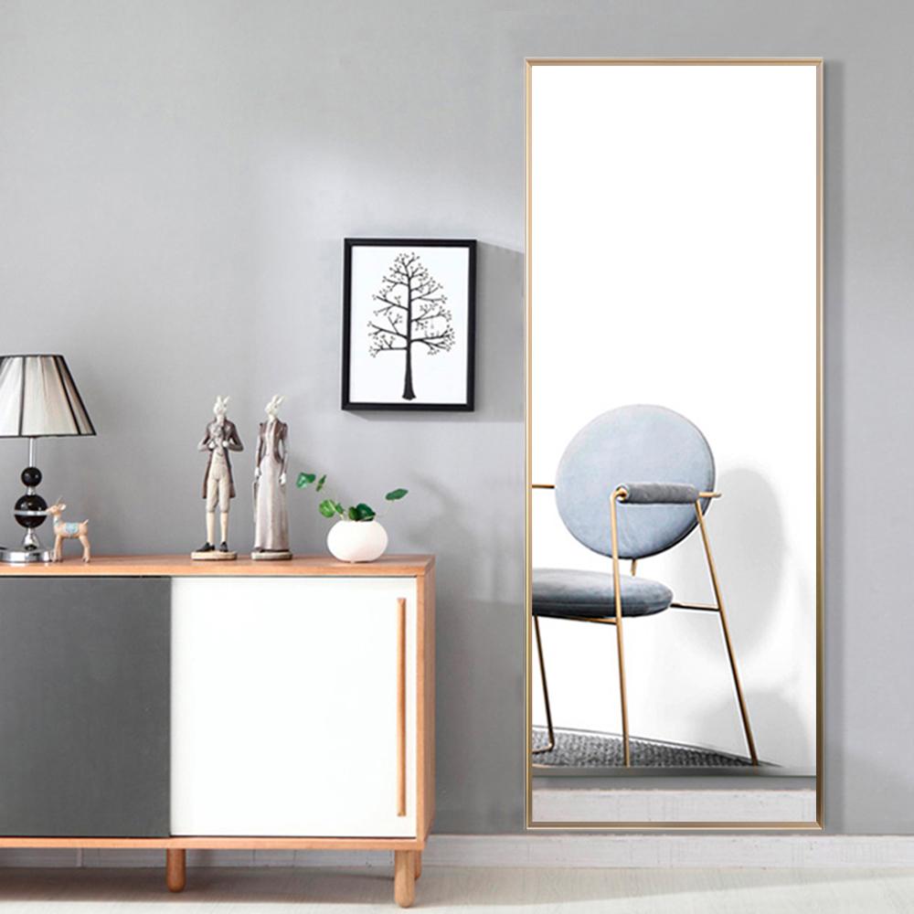 Large Rectangle Black Hooks Contemporary Mirror (59 in. H x 16 in. W)AA01017AAF001N1 The