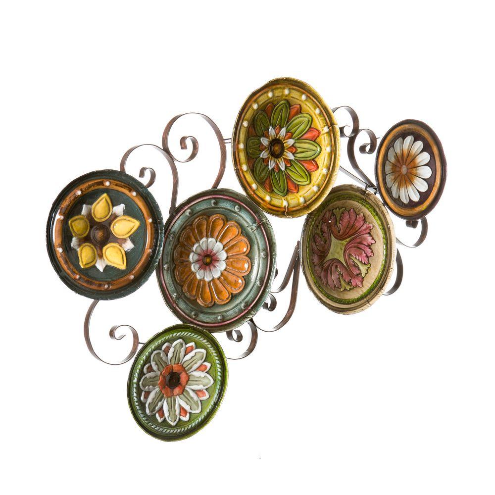 Southern Enterprises Scattered Italian Plates Wall Art-WS9435 - The ... Southern Enterprises Scattered Italian Plates Wall Art-WS9435 - The ...