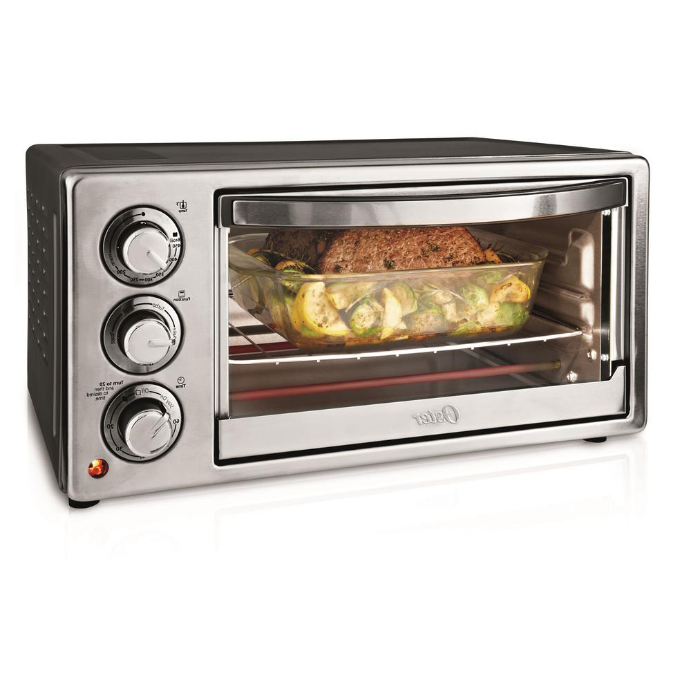 Oster 1300 W 6 Slice Stainless Steel Convection Toaster Oven